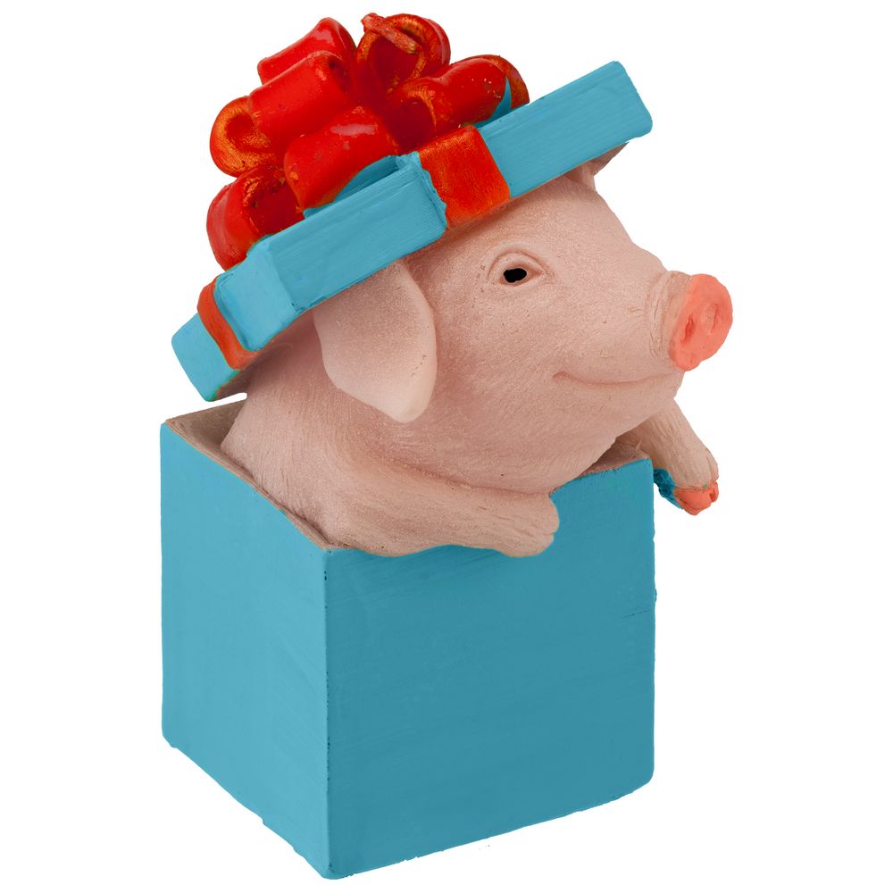 Свеча «Сюрприз», синяя-1