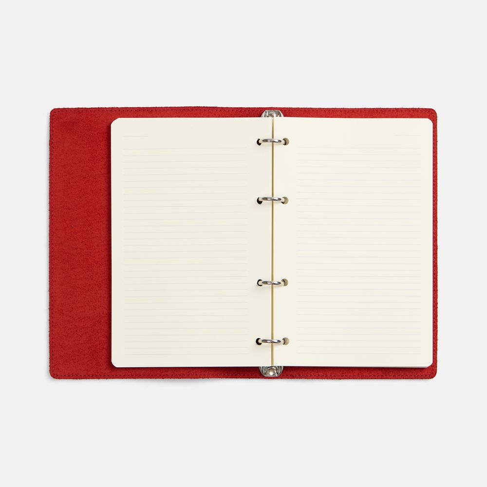 Ежедневник inStream, недатированный, красный-3