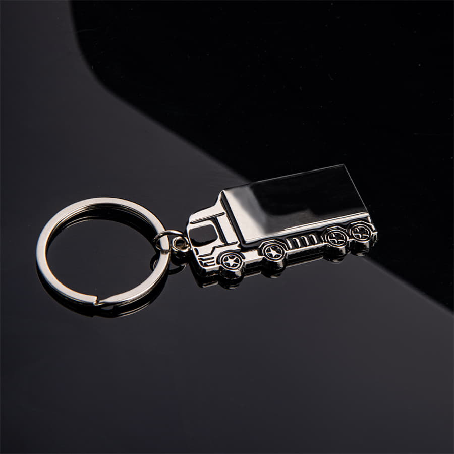 Брелок TITAN TRUCK; 5,4 x 2,7 x 0,4 см; металл, серебристый-5