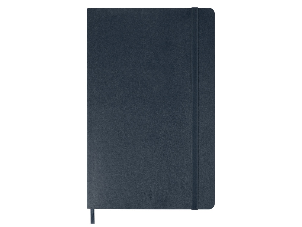 Записная книжка Moleskine Classic Soft (в линейку), Large (13х21см), сапфировый синий-3