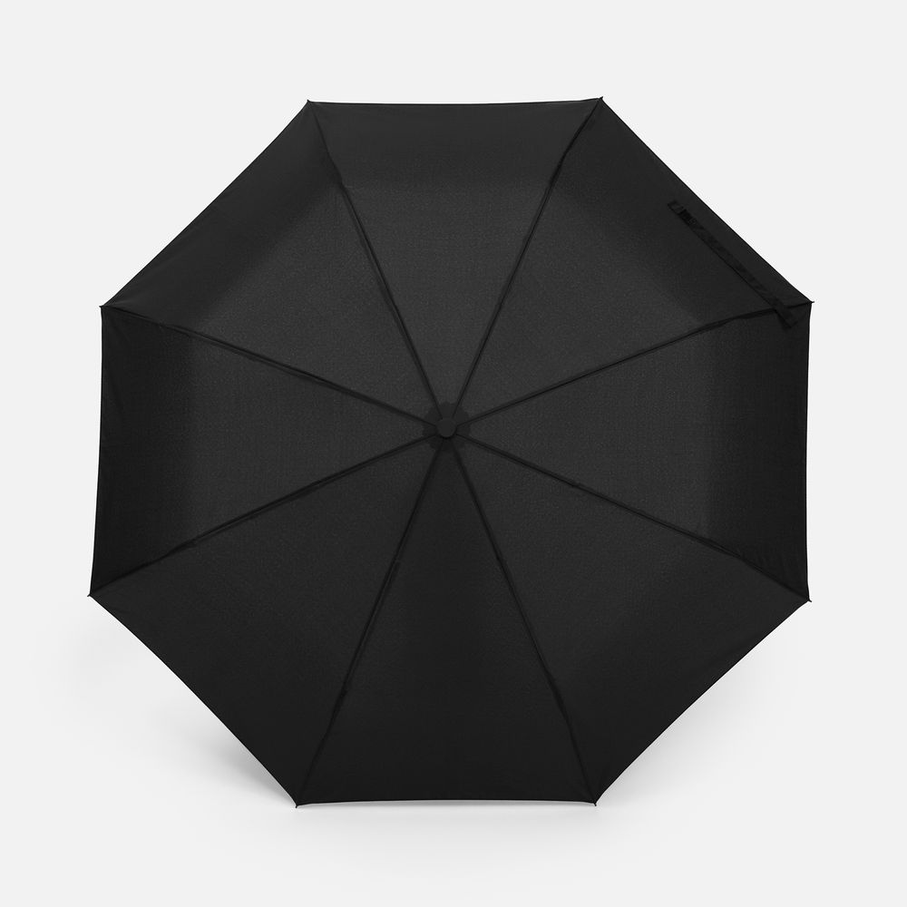 Зонт складной Hooklook, черный-1
