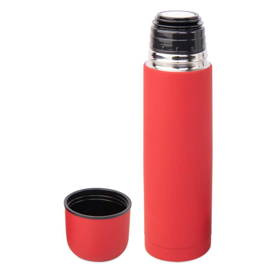 Термос SOFT, 500мл, красный-1