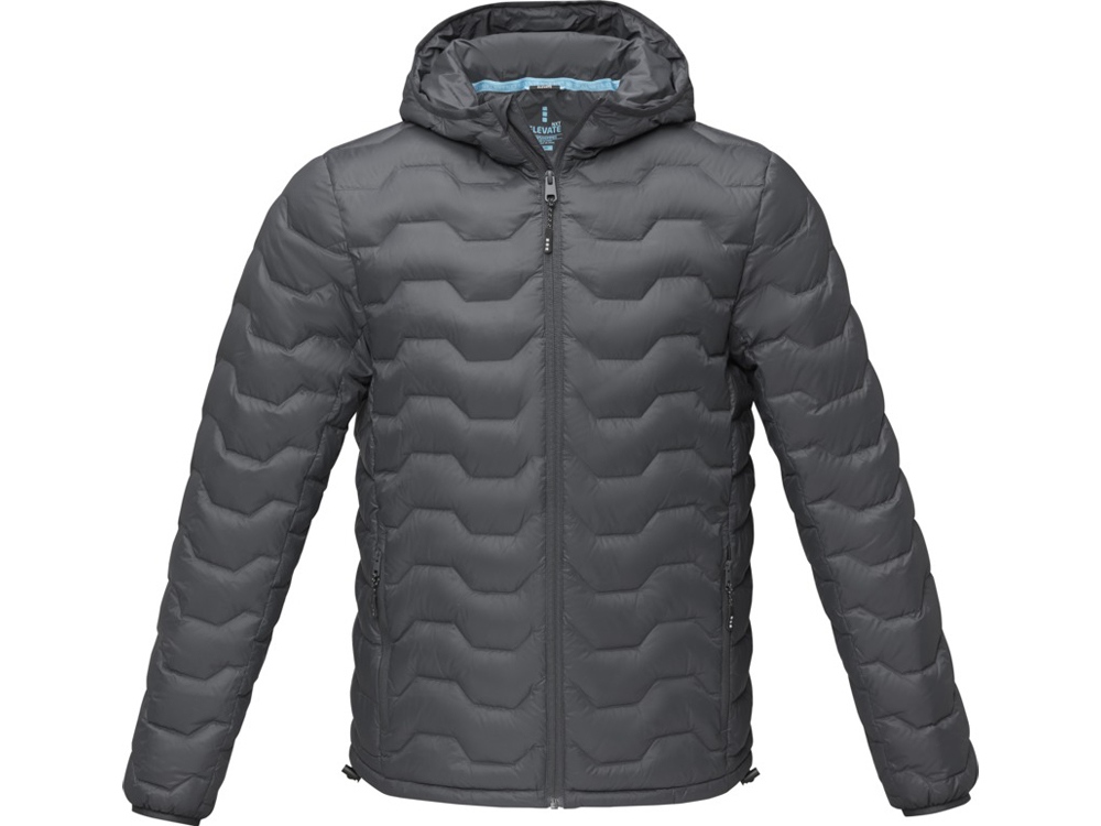 Мужская утепленная куртка Petalite из материалов, переработанных по стандарту GRS - Storm grey-1
