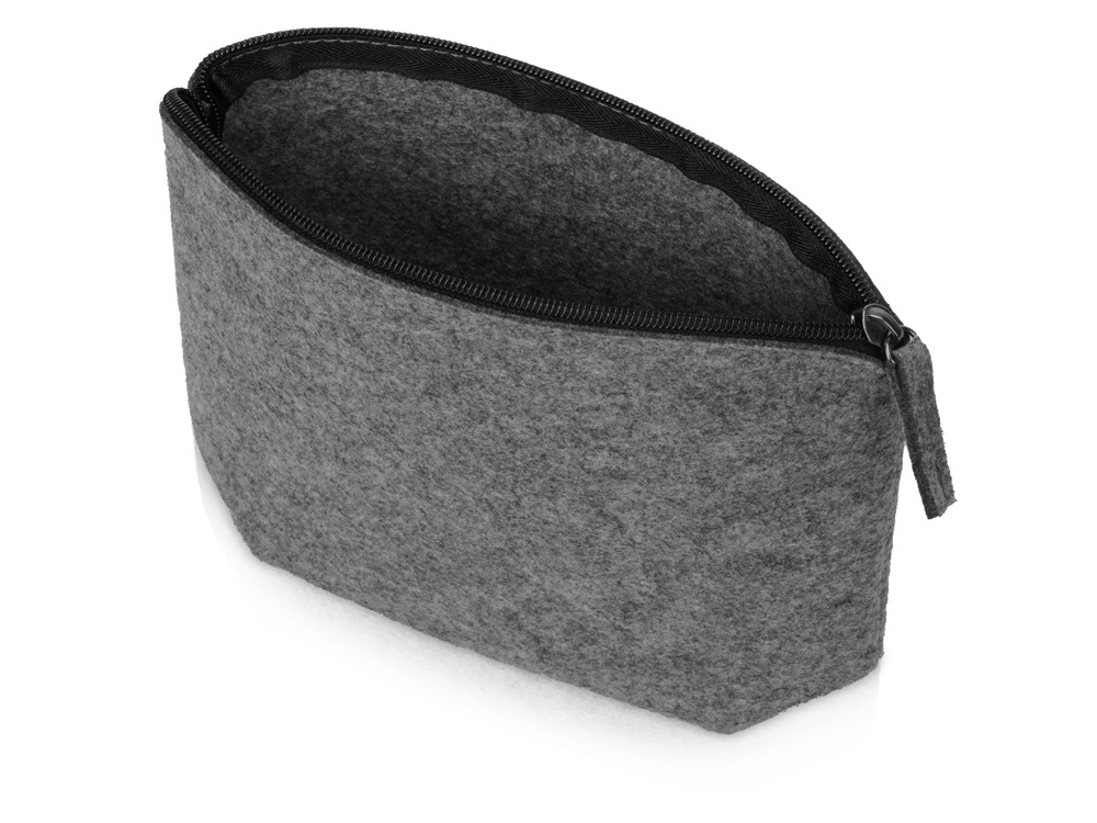 Органайзер для электроники и проводов Felt из RPET-фетра, серый-2