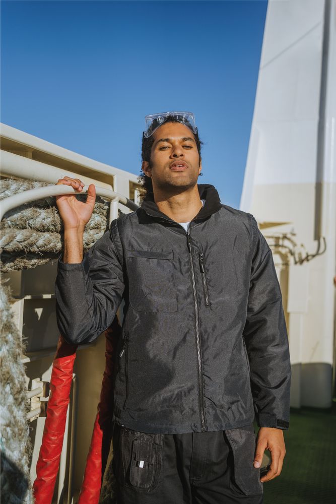 Куртка-трансформер унисекс Astana, темно-синяя-8