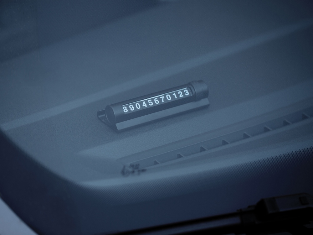 Парковочная табличка Frontpark, черный-16