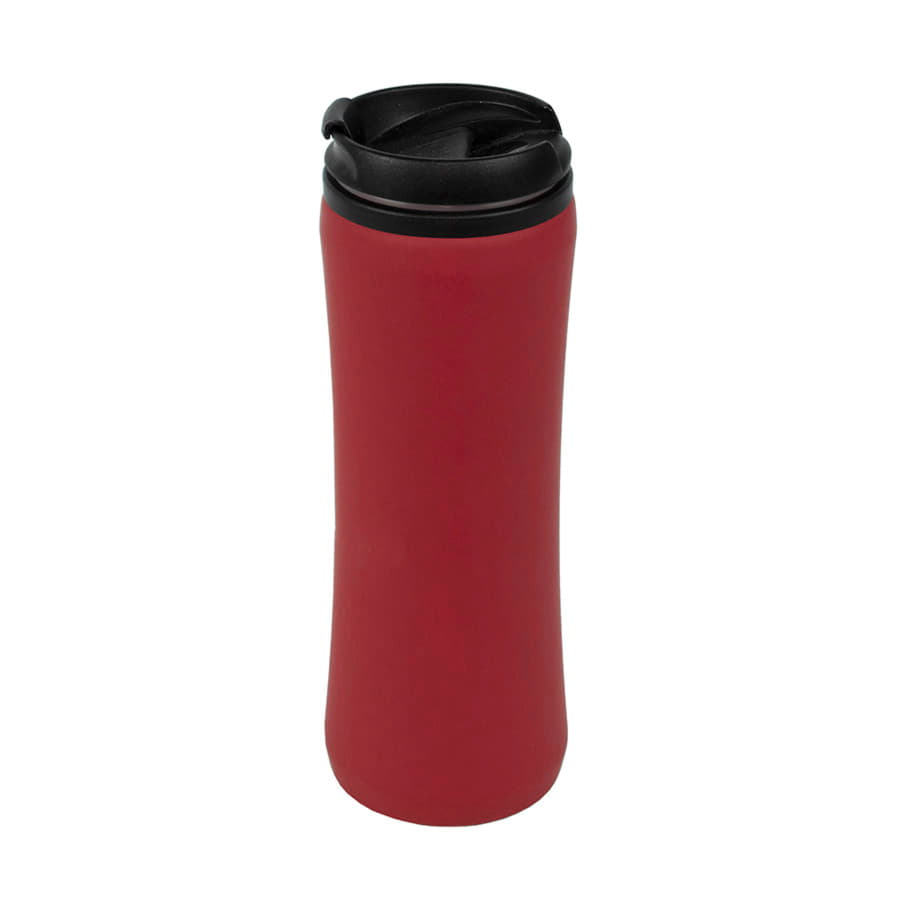 Набор подарочный OFFICEKIT: термос, ежедневник, ручка,  стружка, коробка, красный, красный-1