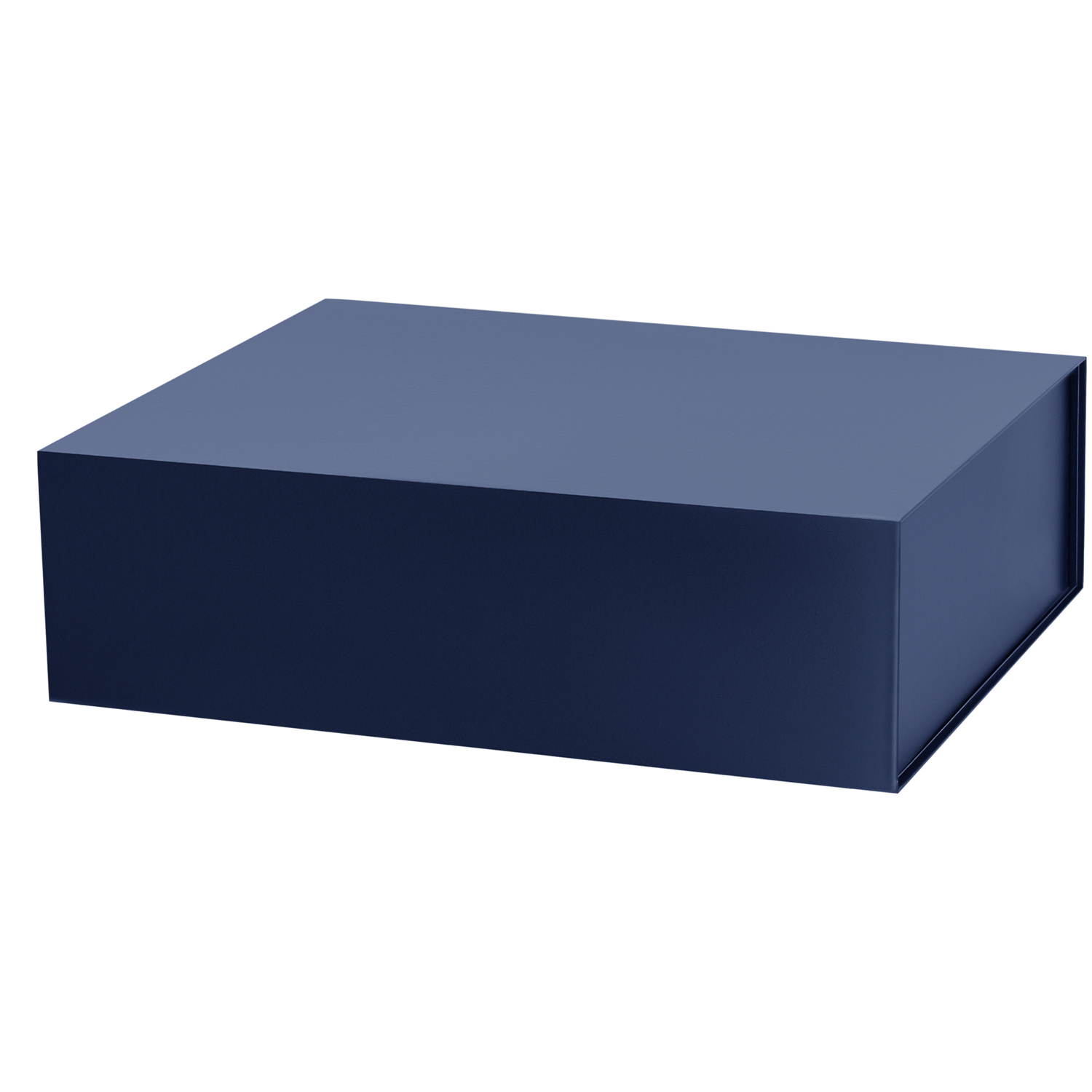 Подарочная коробка-трансформер большая, синяя-1