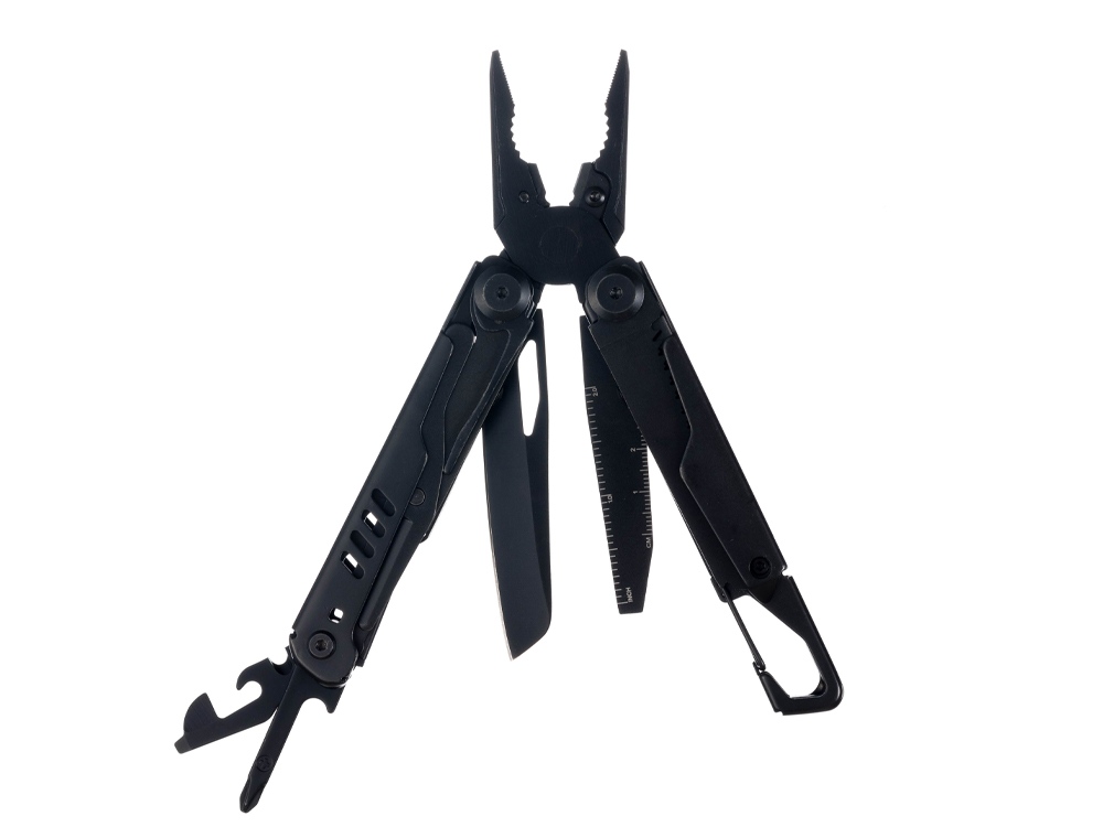 Мультитул Stinger, 115 мм, 14 функций, сталь, черный, в комплекте нейлоновый чехол-3