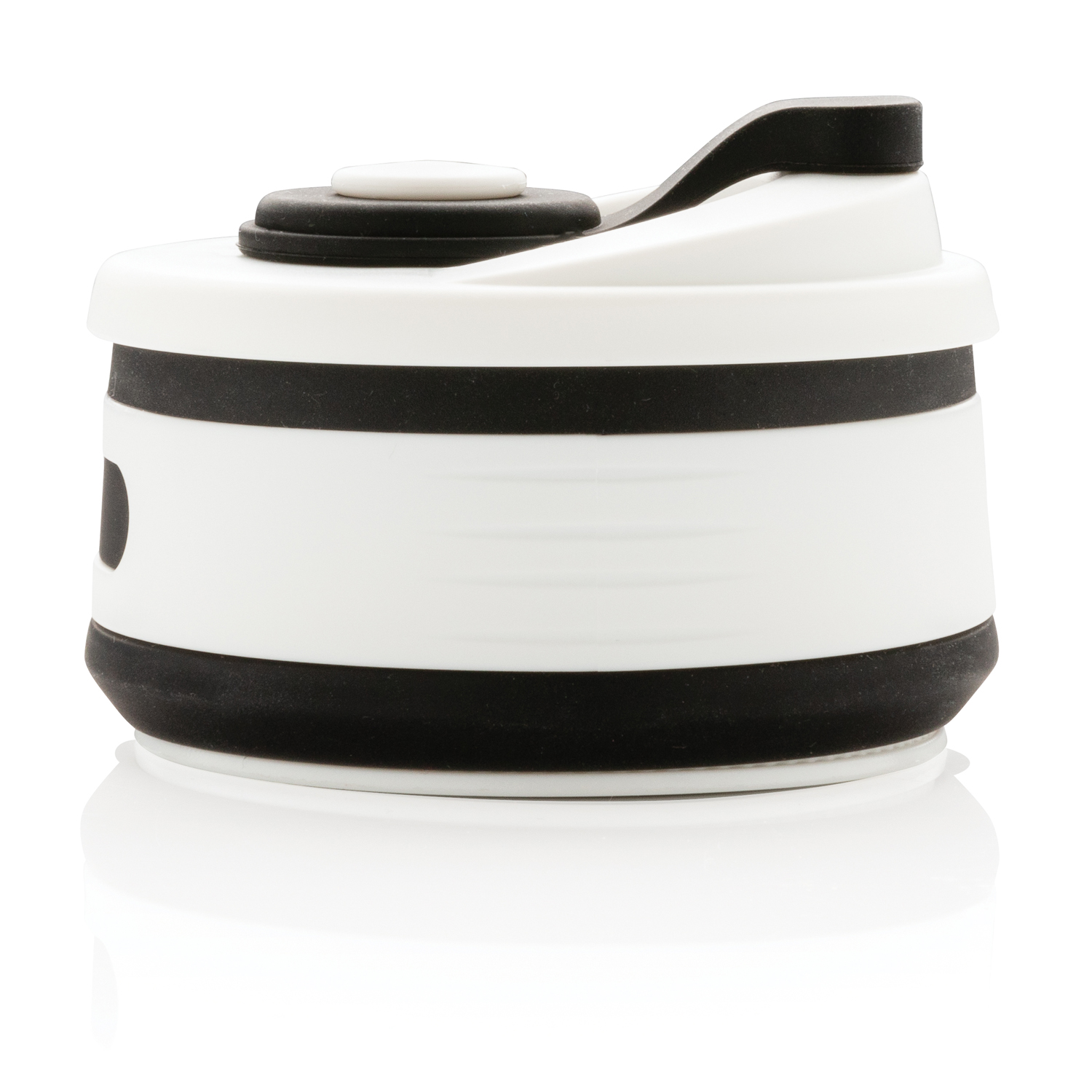 Складная силиконовая термокружка-11