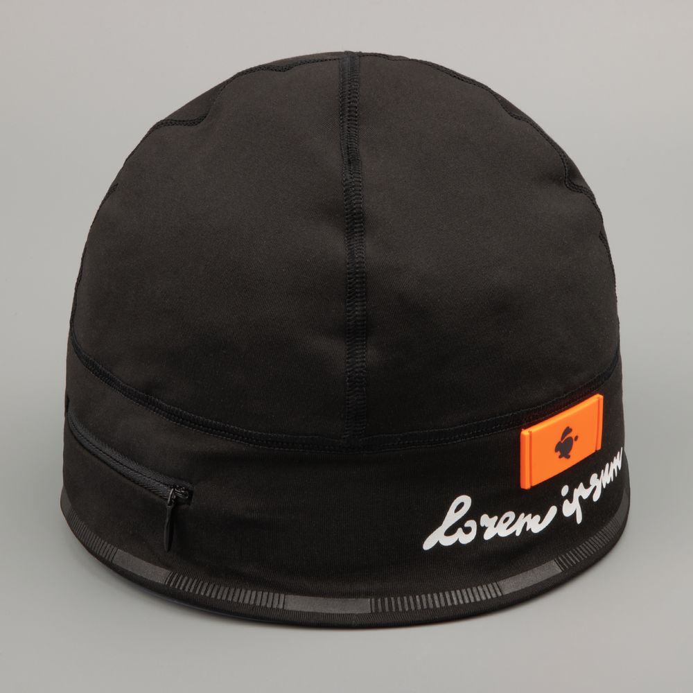 Лейбл из ПВХ Dzeta, XS, оранжевый неон-2