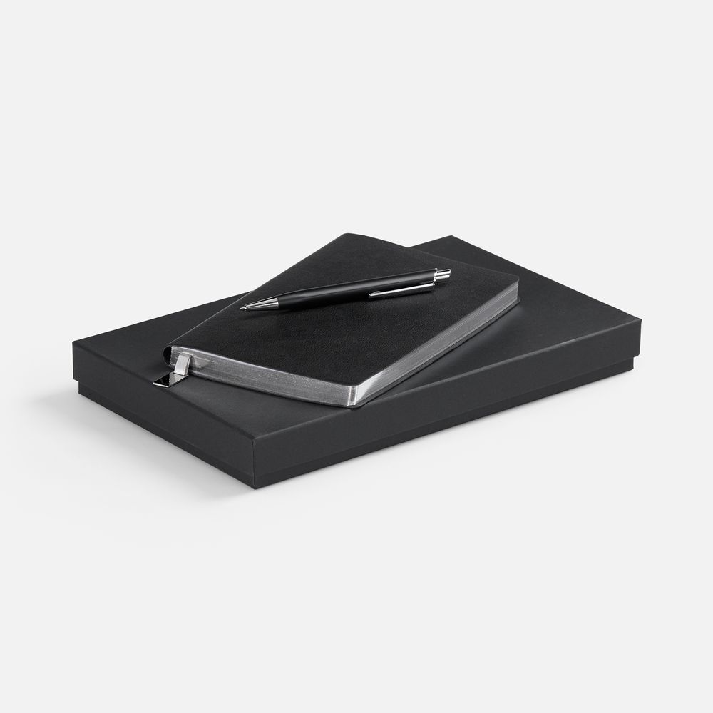 Набор Petrus, черный с серебром-0