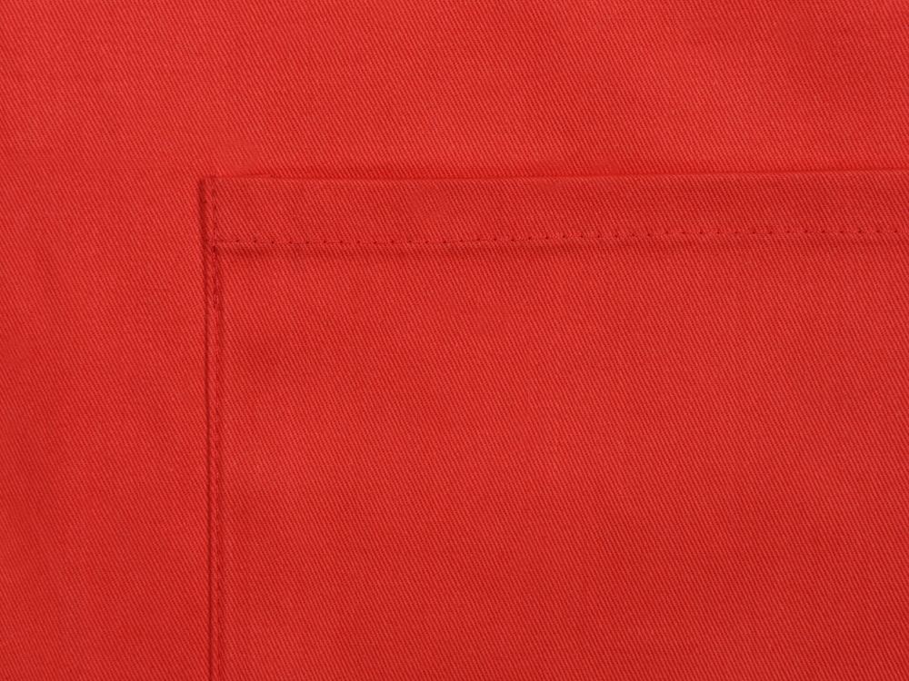 Хлопковый фартук 180gsm, красный-2