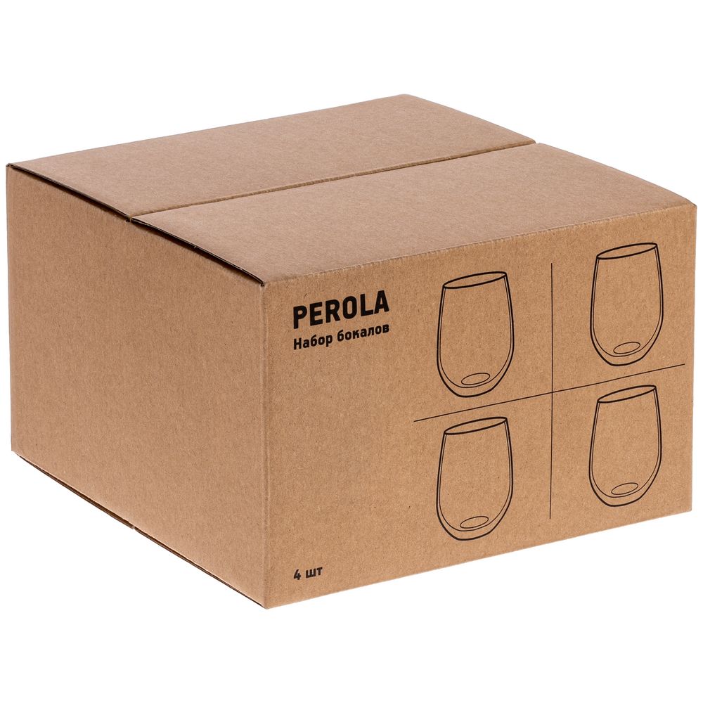 Набор из 4 бокалов Perola-3