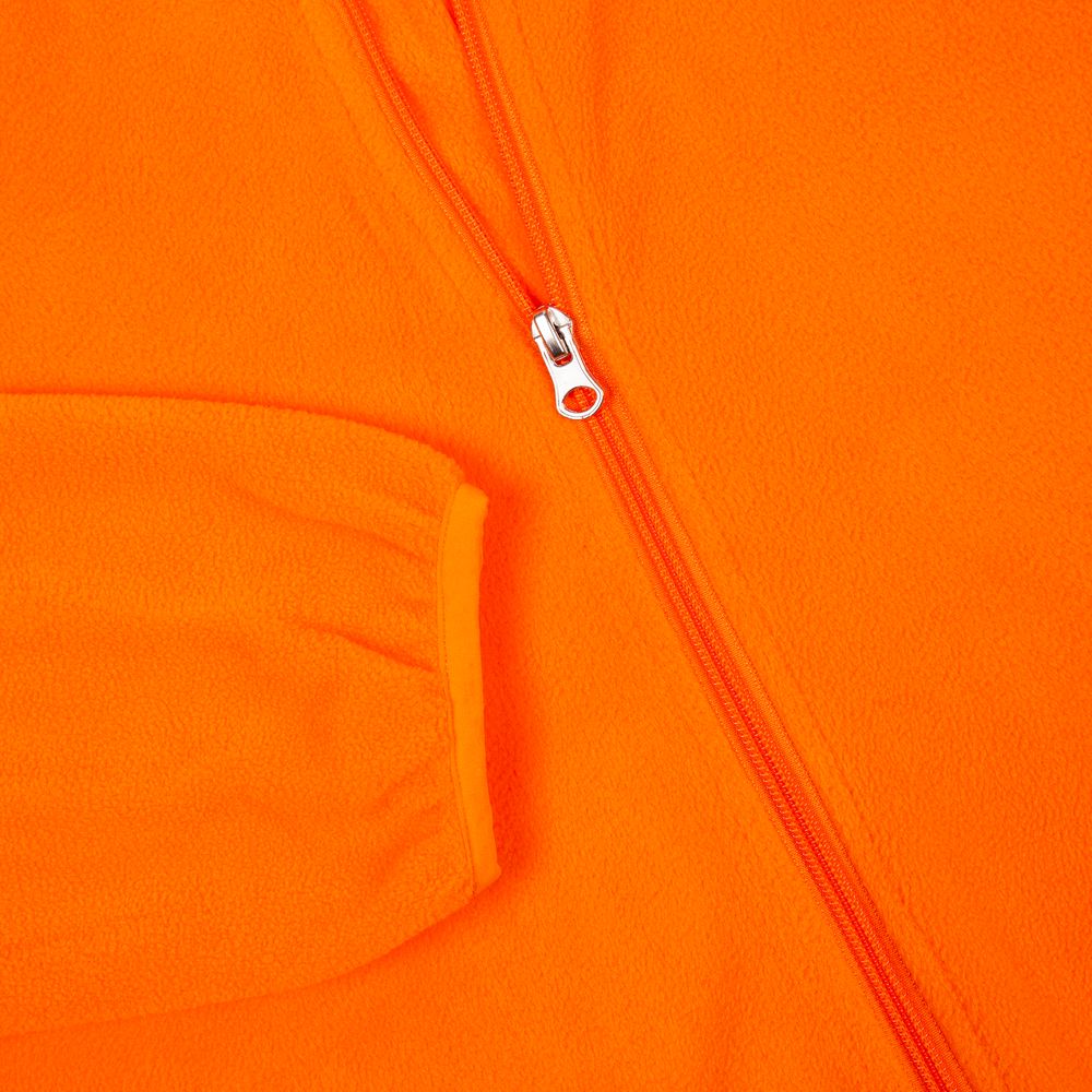 Куртка флисовая унисекс Fliska, оранжевая-3