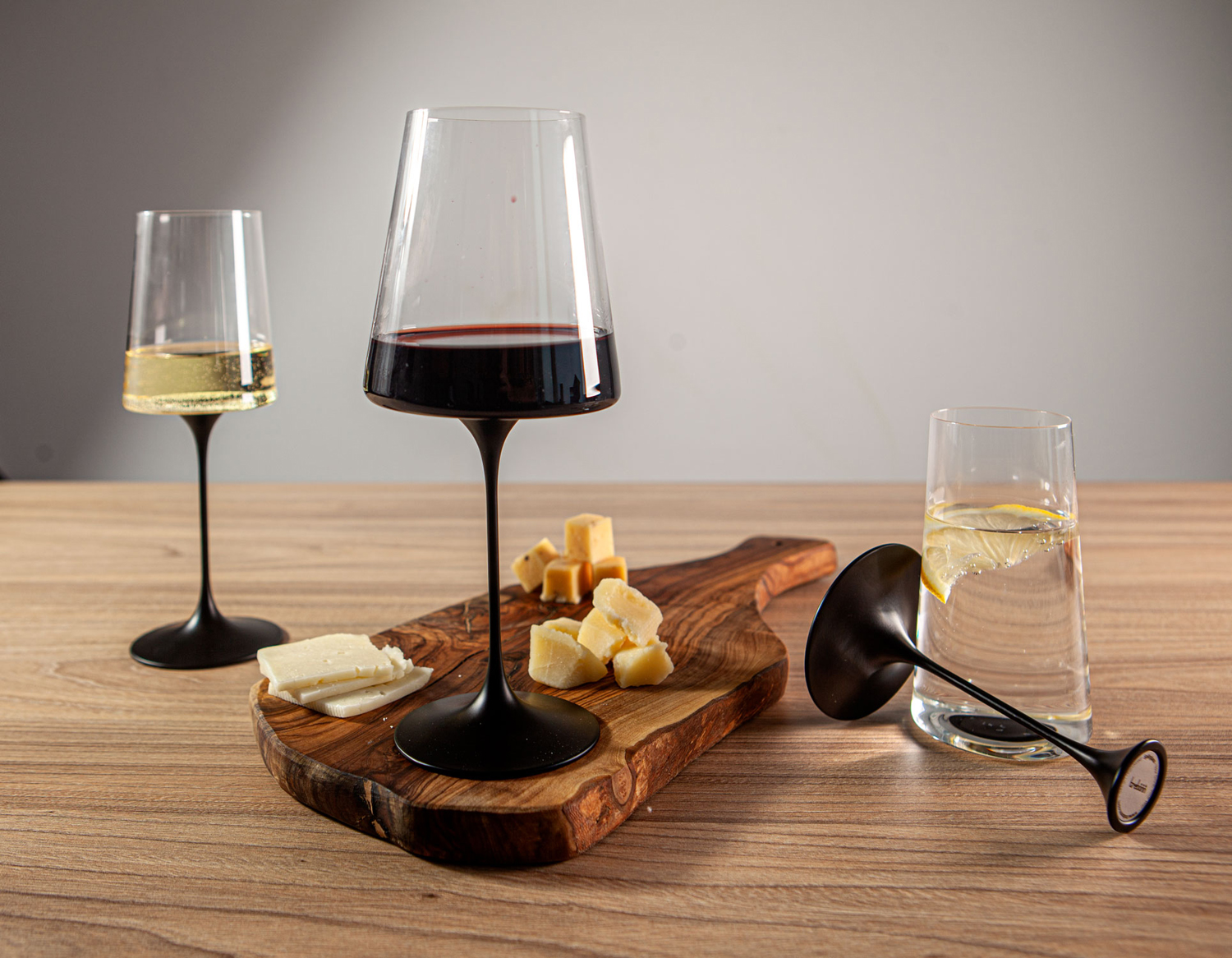 Хрустальный бокал для игристого вина на магните Trebonn SplitGlass, 2 шт, 320 мл-7