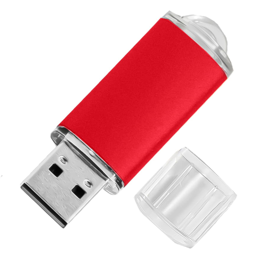 USB flash-карта ASSORTI (32Гб), ярко-красный-1