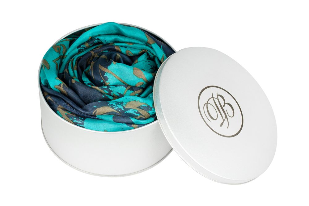 Коробка Pragmax M, круглая, серебристая-2