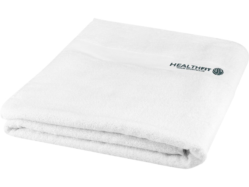 Полотенце для ванной Riley из хлопка плотностью 550 г/м2 и размером 100x180 см, белый-3