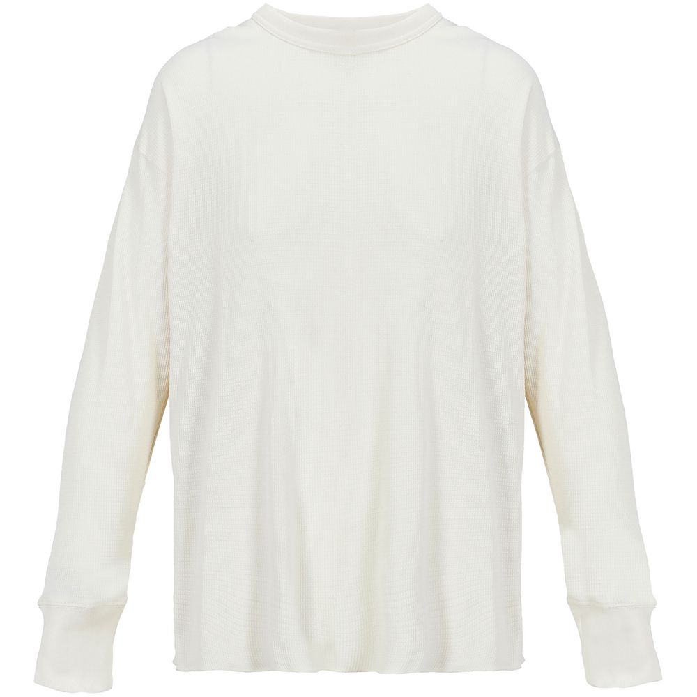 Футболка с длинным рукавом Thermal T, бежевая (неокрашенная)-1