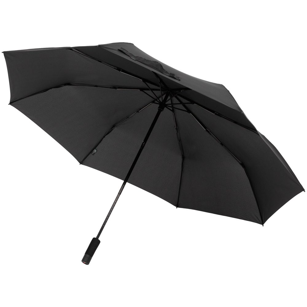 Складной зонт U.090, черный-0