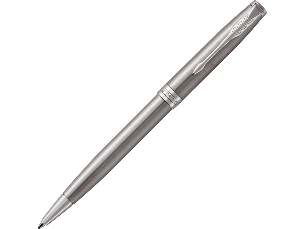 Ручка шариковая Parker Sonnet Core Stainless Steel CT, серебристый-0