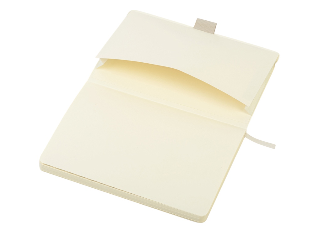 Блокнот Vision 2.0 А5 в гибкой обложке, бежевый-4