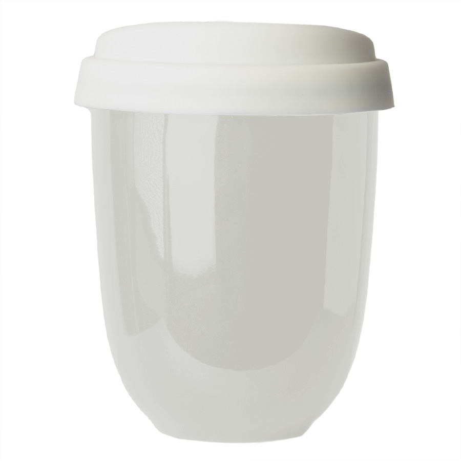 Стакан CAPSULA с крышкой, белый, белый-0