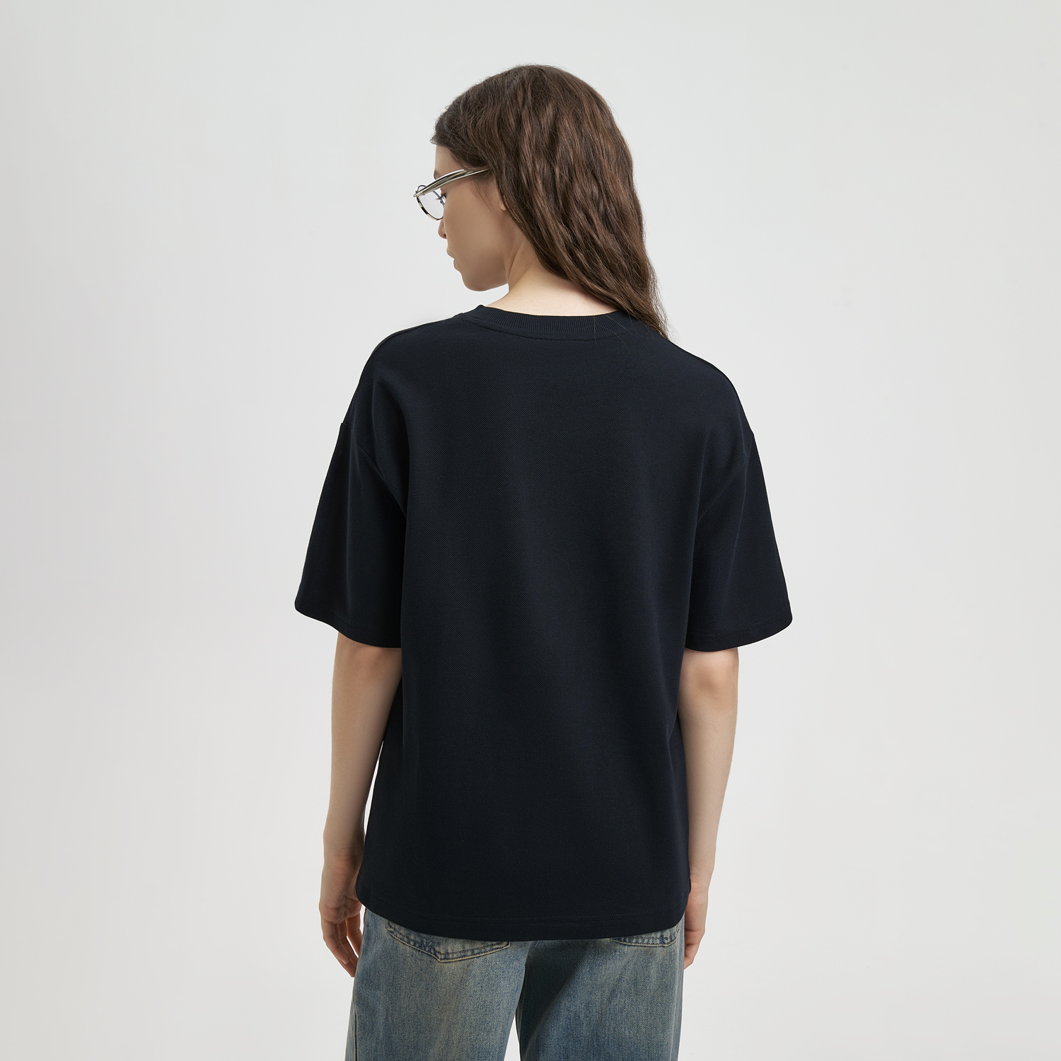 Футболка унисекс премиум Аура (Aura), черный-5