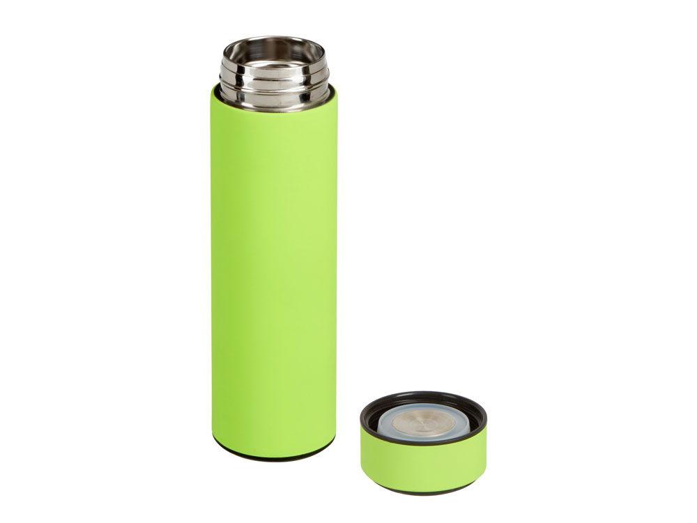 Вакуумный термос Module X с индикатором температуры, 500 мл, тубус, зеленое яблоко 375C-1