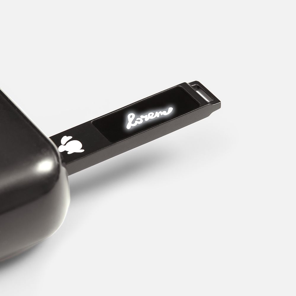 Флешка markBright Black с белой подсветкой, 32 Гб-11