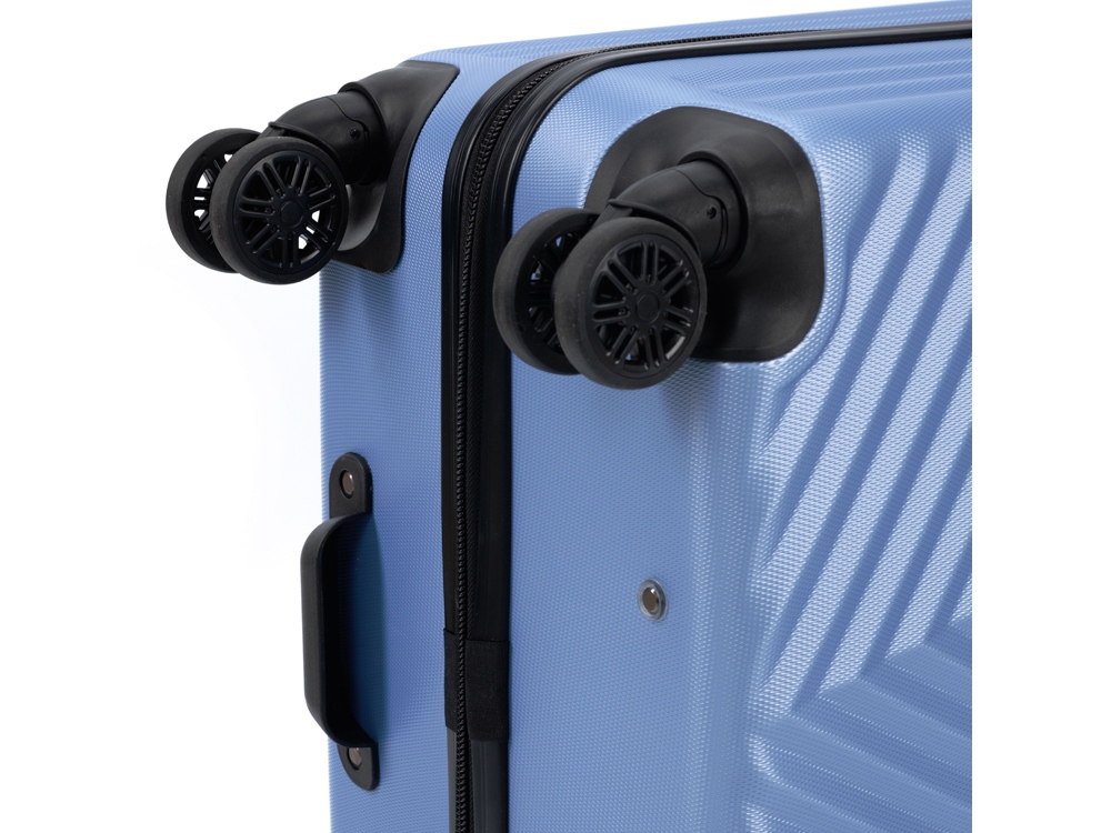 Чемодан TORBER Lama, синий, ABS-пластик, 43 х 25,5 х 67 см, 62 л-7