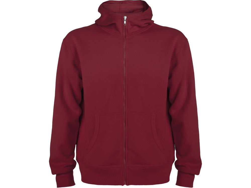 Толстовка на молнии Montblanc унисекс, гранатовый-0