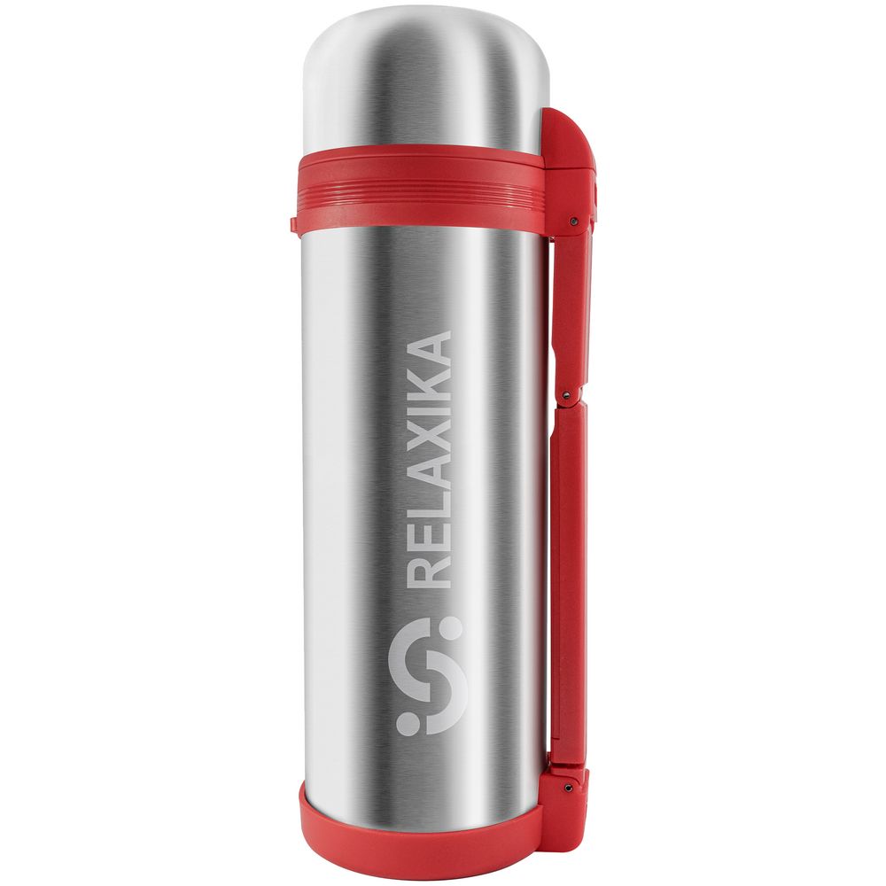 Термос для еды и напитков Relaxika 1800, стальной-0