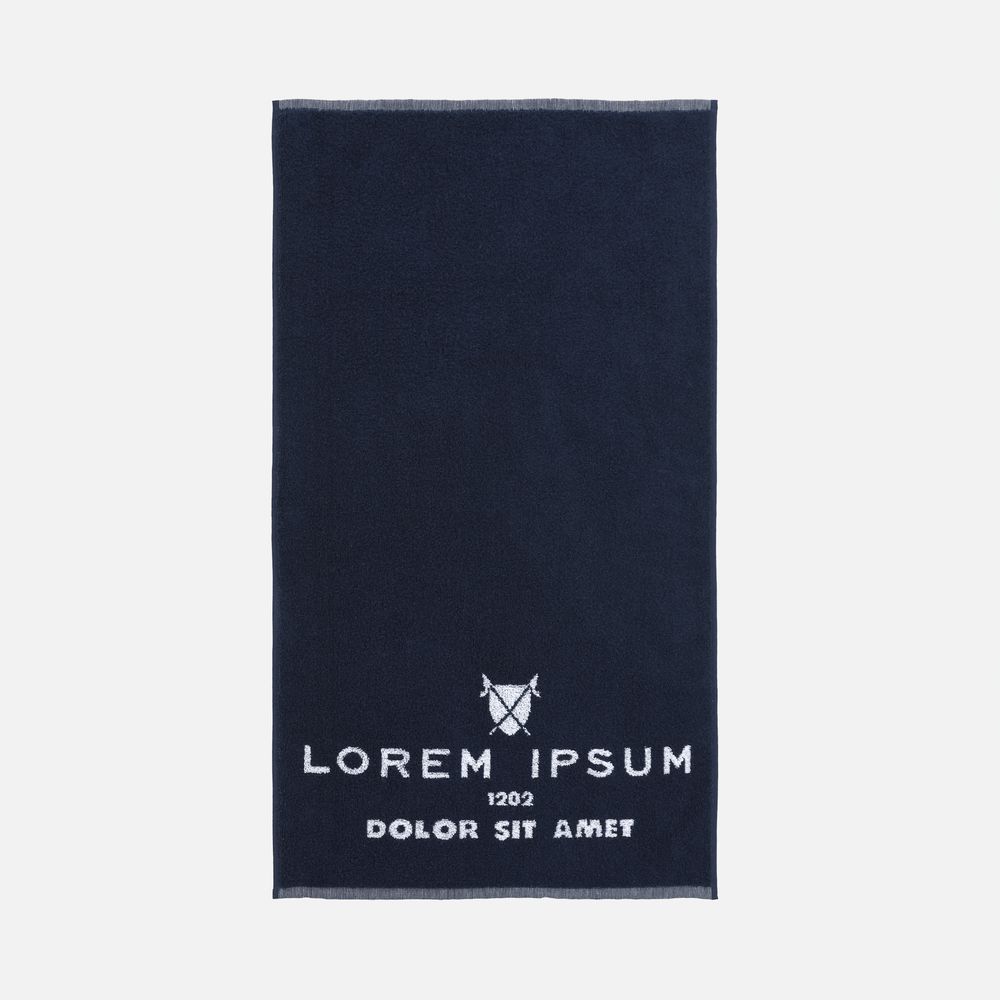 Полотенце на заказ Surpass с пестротканым логотипом, большое-2