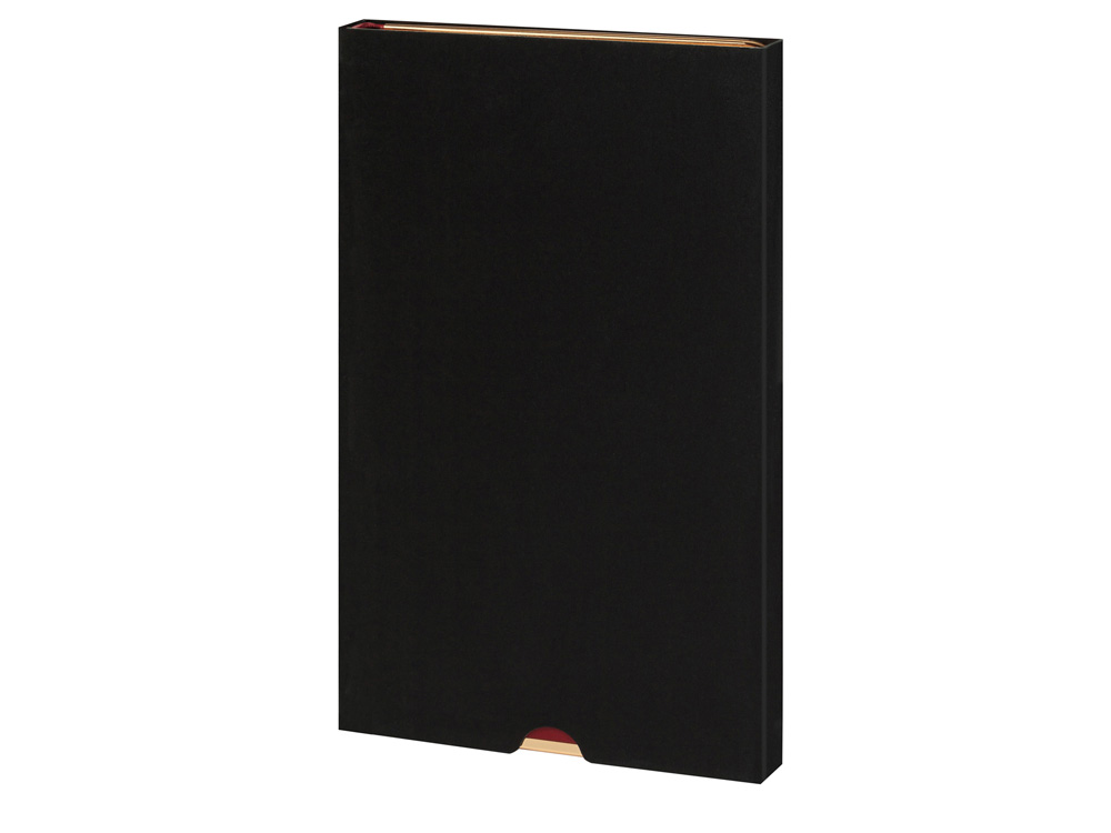 Ежедневник А5 недатированный Chelsea, коричневый (золотистый кант и срез)-5