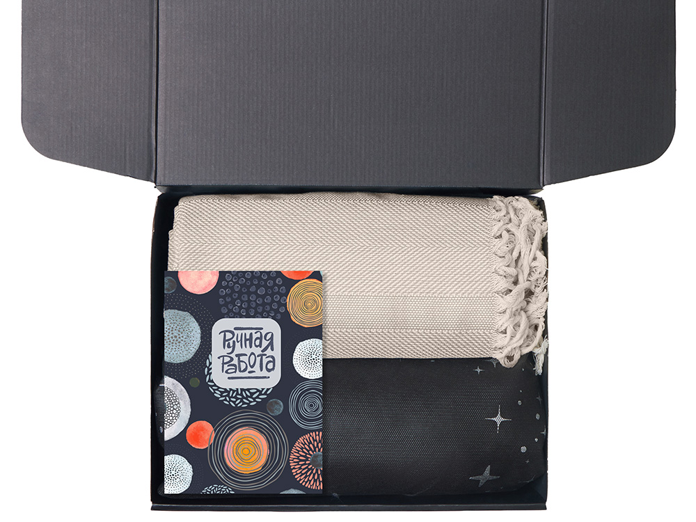 Подарочный набор Re:y. Haven  с пледом, кружкой и чаем-2