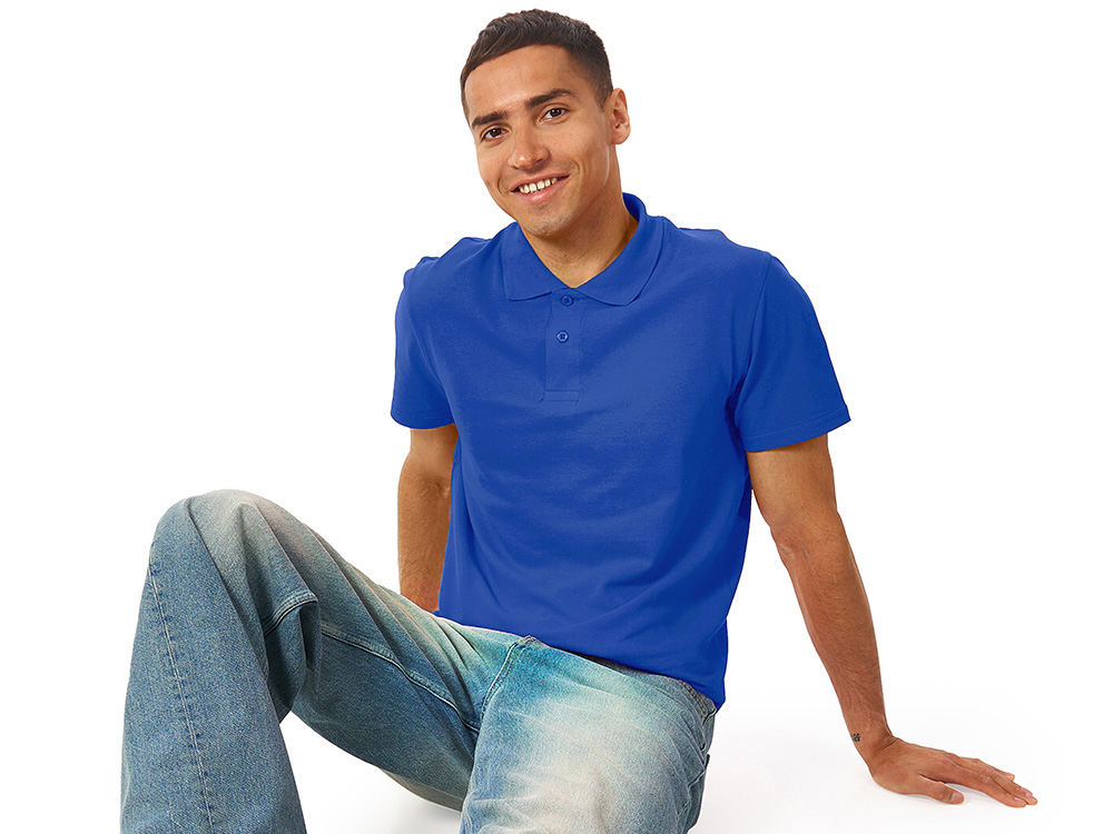 Рубашка поло First 2.0 мужская, кл. синий-1