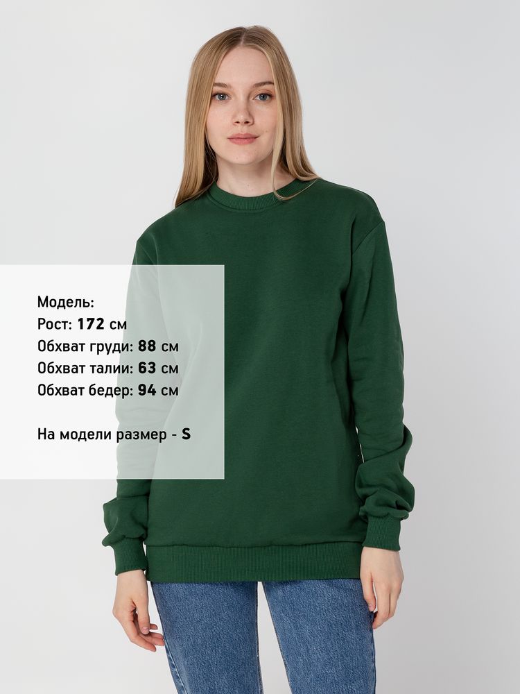 Свитшот Toima Heavy 2.0, темно-зеленый-3