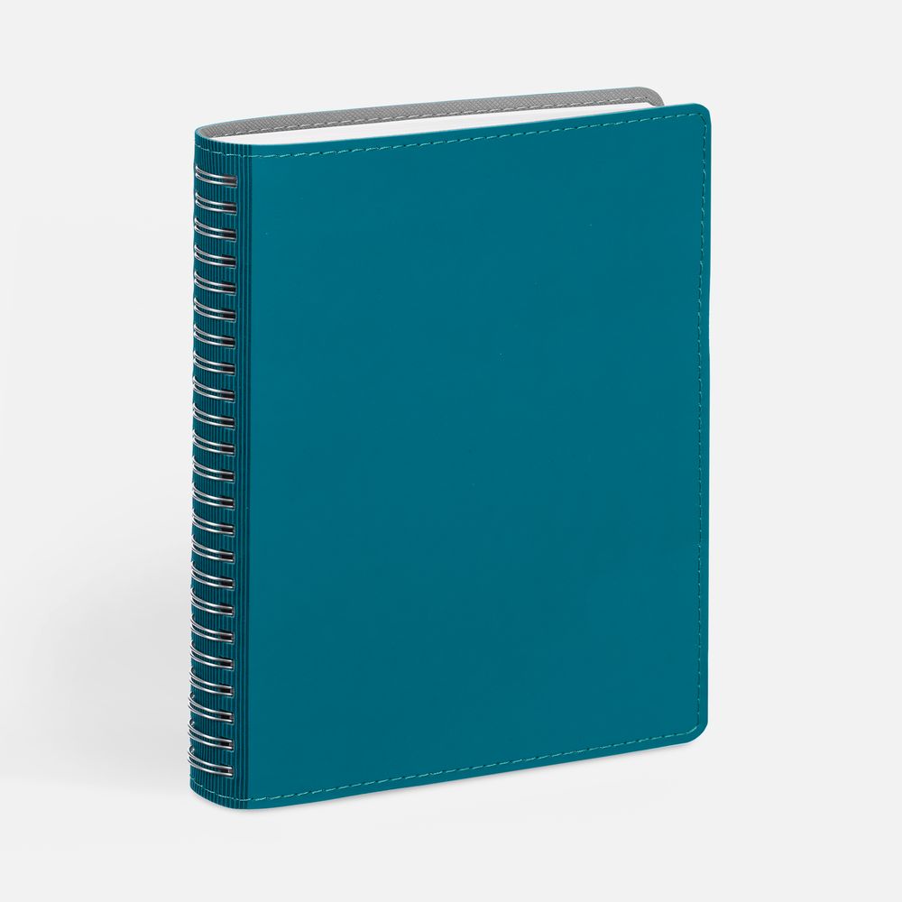 Ежедневник Spring Shall, недатированный, бирюзовый-0