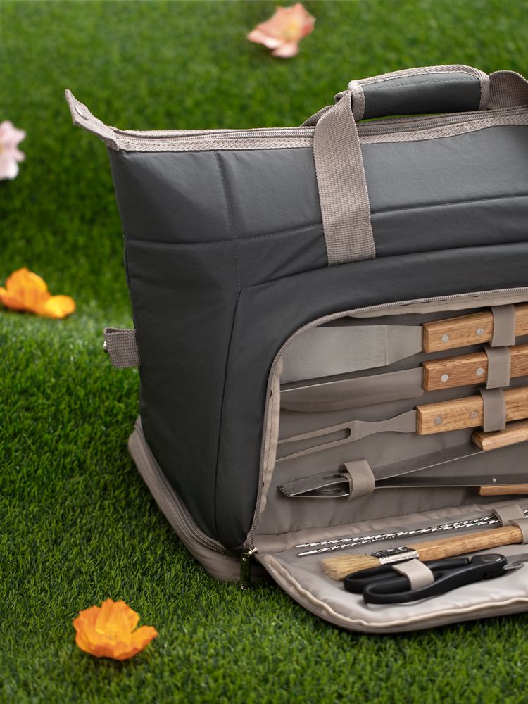 Набор для барбекю Grillmoor, темно-серый (графит)-3