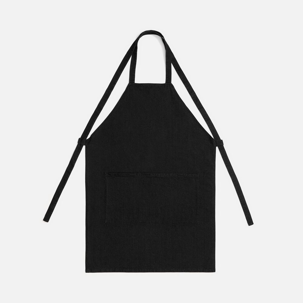 Фартук джинсовый E2, черный-0