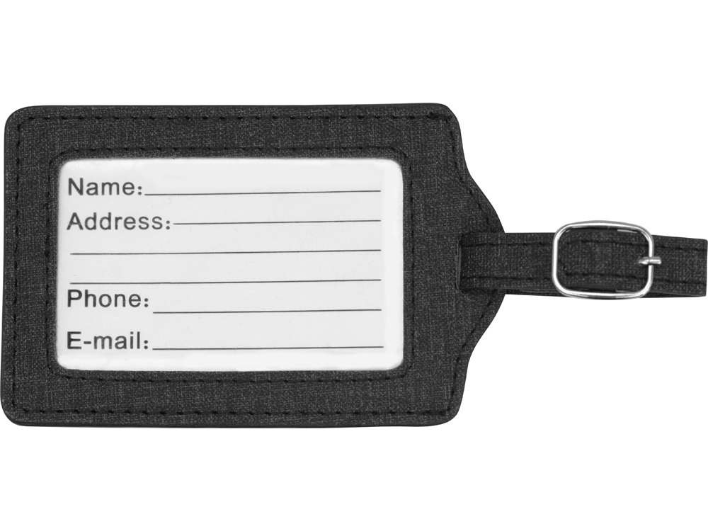 Багажная бирка Consul, темно-серый-5