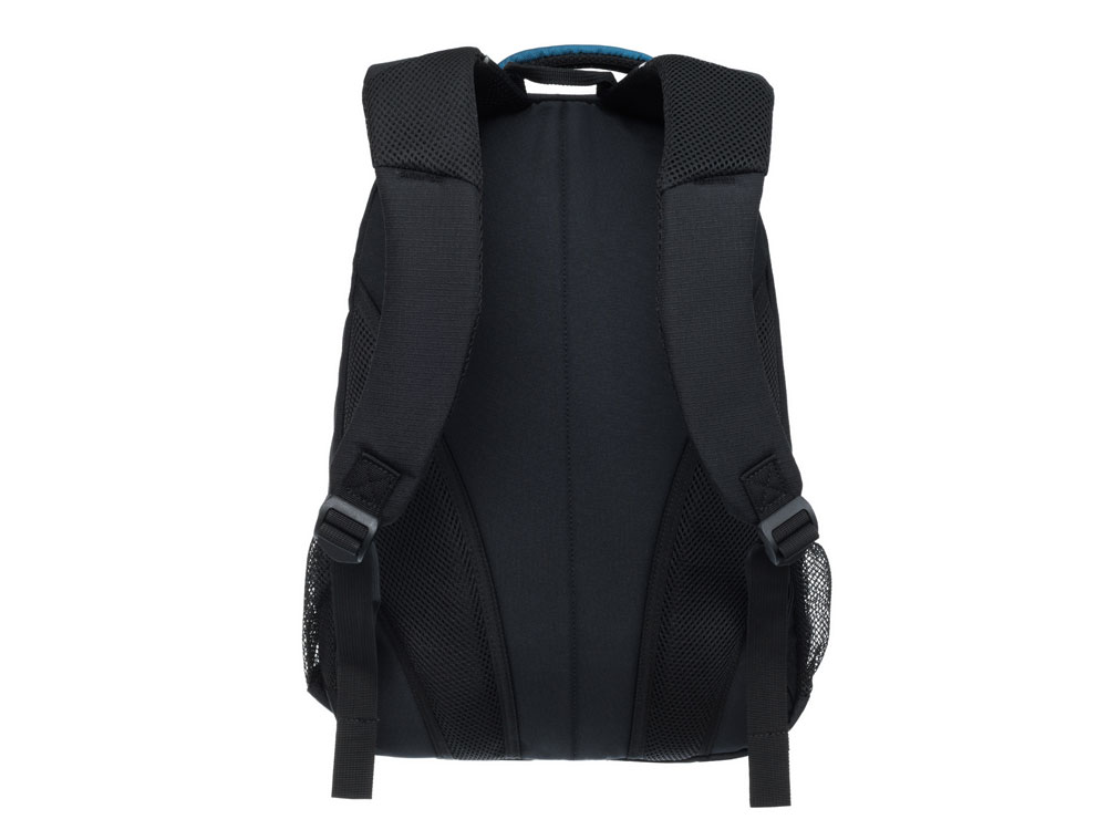 Рюкзак TORBER РАКЕТА с отделением для ноутбука 15.6, чёрный/синий, нейлон, 32 х 14 х 50 см, 22л-3