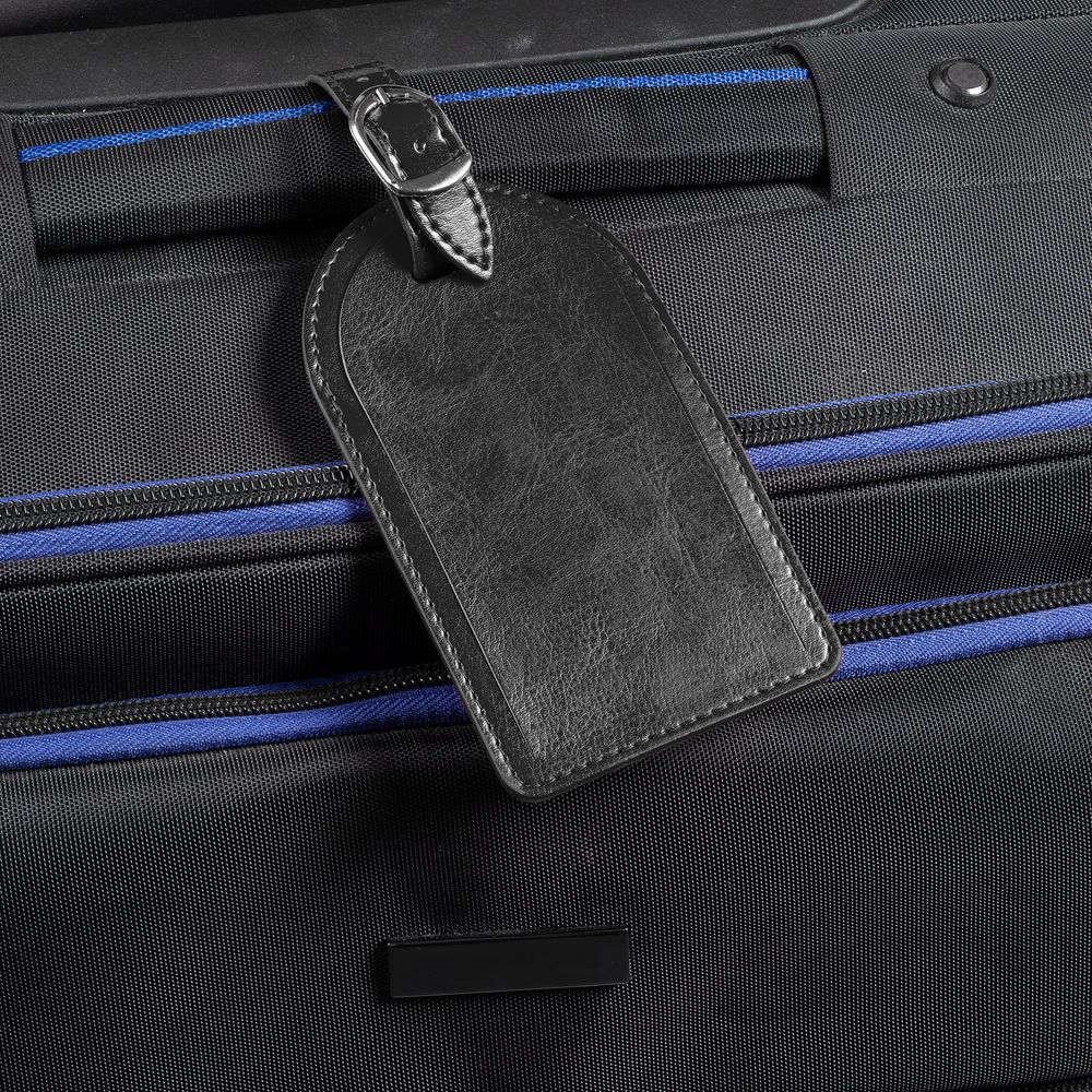 Бирка багажная Nebraska, черная-3