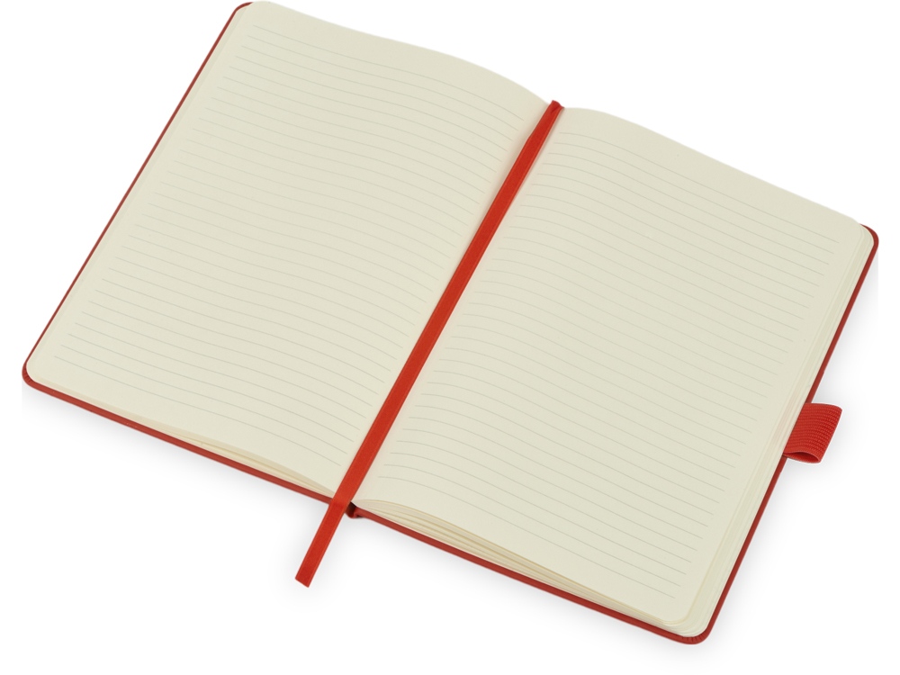 Блокнот Vision 2.0 А5 в твердой обложке, красный-2