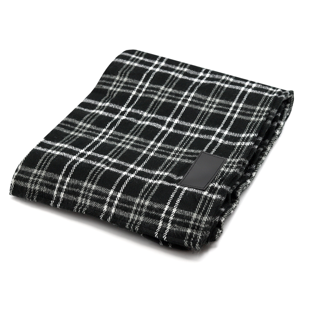 Плед акриловый Glasgo, Черный-0