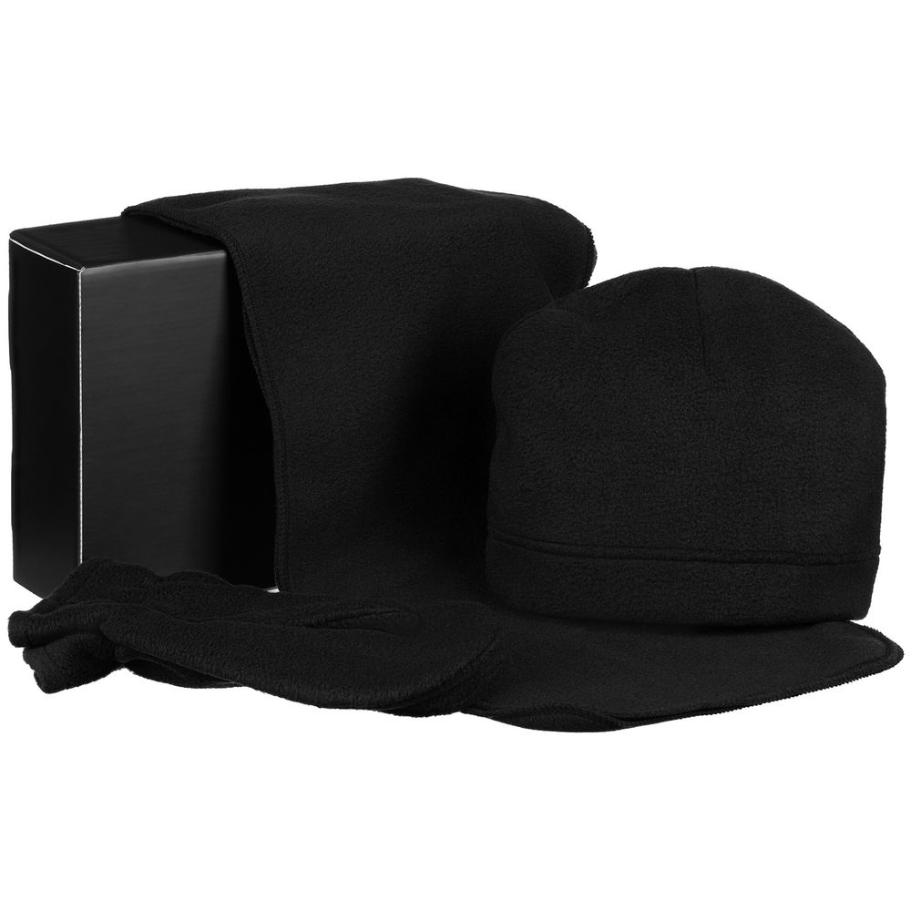 Набор Fleecy, черный-0