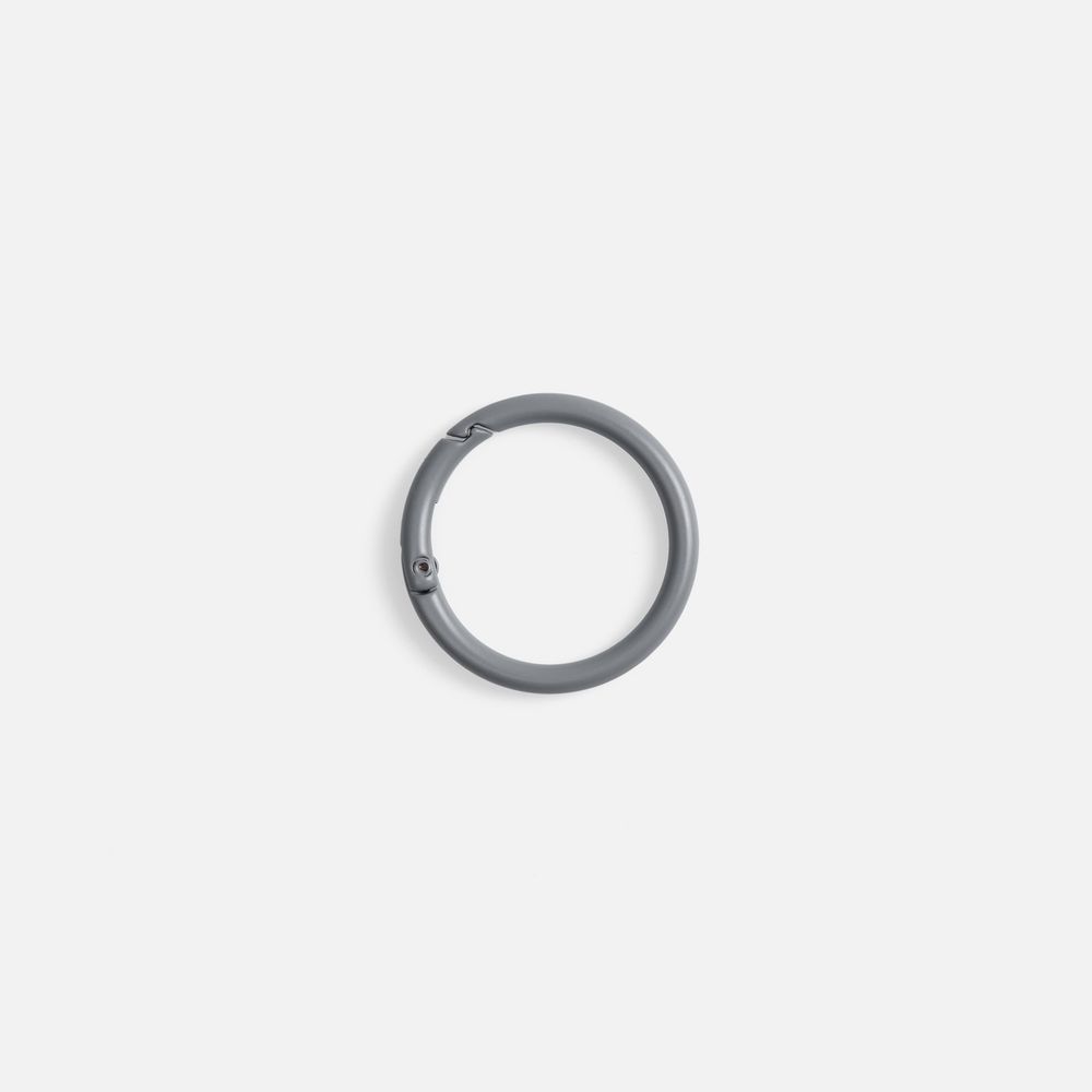 Карабин-кольцо Claus, L, серый-0
