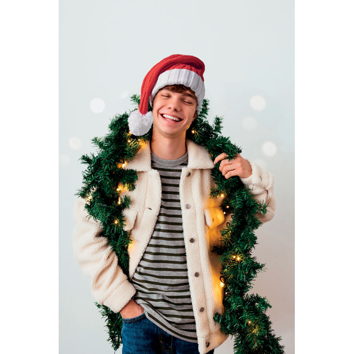 Шапочка рождественская, красный-2